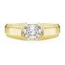 Eternity band ring, Lab-grown diamonds 1.0 ct tw, Octagon shape, 18K yellow gold - Swarovski, 5730224