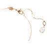 Idyllia bracelet, Crystal pearl, Mixed cuts, Flower, Multicolored, Rose gold-tone plated - Swarovski, 5730361