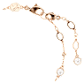 Imber bracelet, Round cut, White, Rose gold-tone plated - Swarovski, 5730677