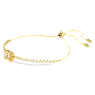 Bracelet Tennis Matrix, Tailles variées, Caramel, Placage de ton or - Swarovski, 5730699