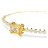 Bracelet Tennis Matrix, Tailles variées, Caramel, Placage de ton or - Swarovski, 5730699