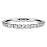 Eternity Bandring, Im Labor gezüchtete Diamanten 0,4 ct tw, Runde Form, Sterlingsilber - Swarovski, 5731059