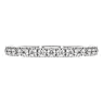 Eternity band ring, Lab-grown diamonds 0.43 ct tw, Round shape, Sterling silver - Swarovski, 5731063