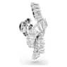 Matrix, เจียระไนทรง Baguette, ปม, ขาว, เคลือบโรเดียม - Swarovski, 5731102