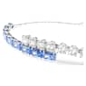Zapestnica Matrix, Mešani rezi, Modra, Prevleka iz rodija - Swarovski, 5732266
