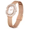 Matrix Octagon horloge, Metalen armband, Roségoudkleurig, Roségoudkleurige afwerking - Swarovski, 5732497