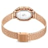 Matrix Octagon horloge, Metalen armband, Roségoudkleurig, Roségoudkleurige afwerking - Swarovski, 5732497