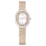 Matrix Octagon watch, Metal bracelet, Gold tone, Champagne gold-tone finish - Swarovski, 5732501