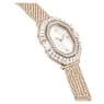 Matrix Octagon watch, Metal bracelet, Gold tone, Champagne gold-tone finish - Swarovski, 5732501