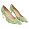 STUART WEITZMAN Stuart Power Shine pump, Green - Swarovski, 5733421