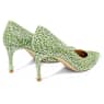 STUART WEITZMAN Stuart Power Shine pump, Green - Swarovski, 5733421