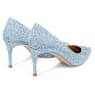 STUART WEITZMAN Stuart Power Shine Pumps, Blau - Swarovski, 5733432
