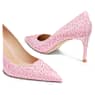 Tacchi STUART WEITZMAN Stuart Power Shine, Rosa - Swarovski, 5733456