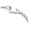 Bracciale Tennis Imber Emily, Taglio Round, Nero, Placcato rodio - Swarovski, 5734238