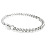 Náramek Tennis Imber Emily, Kulatý výbrus, Černá, Pokoveno rhodiem - Swarovski, 5734238