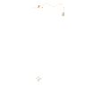 Mesmera pendant, Mixed cuts, White, Rose gold-tone plated - Swarovski, 5734245