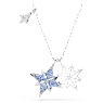 Colgante Symbolica, Estrella, Azul, Baño de rodio - Swarovski, 5734252