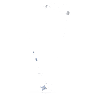 Symbolica pendant, Star, Blue, Rhodium plated - Swarovski, 5734252