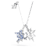 Colgante Symbolica, Estrella, Azul, Baño de rodio - Swarovski, 5734252