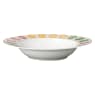 Idyllia soup plate, Porcelain, Crystal print motif, Gemstone, Multicolored - Swarovski, 5735519