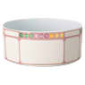 Idyllia bowl, Porcelain, Crystal print motif, Citron, Large, Multicolored - Swarovski, 5735523