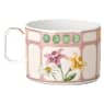 Tazza combi con piattino Idyllia, Porcellana, Motivo con stampa in cristallo, bouquet, Multicolore - Swarovski, 5735525