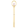 Étagère Idyllia, Porțelan, Motiv imprimat cu cristal, crin lămâie, Mică, Multicoloră - Swarovski, 5735529