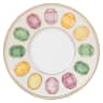 Idyllia espresso cup with saucer, Porcelain, Crystal print motif, Citron, Multicolored - Swarovski, 5735626