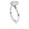 Eternity bezel ring, Lab-grown diamonds 2.0 ct tw, Octagon shape, 18K white gold - Swarovski, 5735710