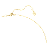 Eternity pendant, Lab-grown diamonds 1.0 ct tw, Octagon shape, 18K yellow gold - Swarovski, 5735725