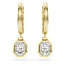 Orecchini pendenti Eternity, Diamanti creati in laboratorio 1,0 ct tw, Forma ottagonale, Oro giallo 18 K - Swarovski, 5735726