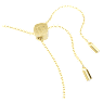Idyllia Lilia bracelet, Butterfly, White, Gold-tone plated - Swarovski, 5736072