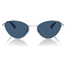 Occhiali da sole, Forma Cat-eye, SK7014, Blu - Swarovski, 5746292