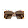 Sunglasses, Square shape, SK6001, Brown - Swarovski, 5746493