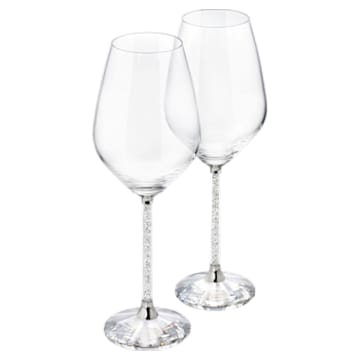 Crystalline Bicchieri da Vino Bianco (set di 2) - Swarovski, 1095947