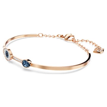 Brățară fixă Swarovski Symbolic, Deochi, Albastră, Finisaj metalic mixt - Swarovski, 5171991