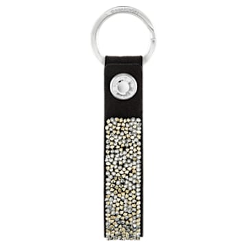 พวงกุญแจ Glam Rock, สีดำ, สเตนเลสสตีล - Swarovski, 5174947