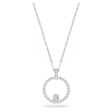 Swarovski necklace circle pendant sales