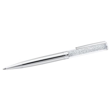 Crystalline ballpoint pen, Silver-tone, Chrome plated - Swarovski, 5224384