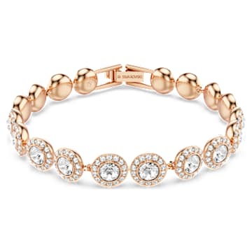 Swarovski gold diamond bracelet best sale