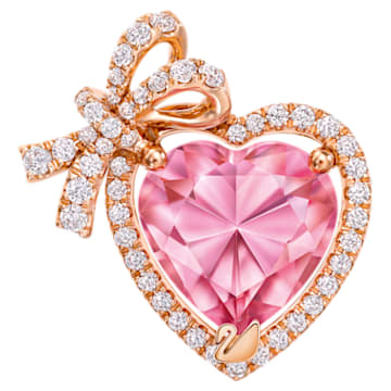 18K RG Vow Heart Pendant (B Pink) - Swarovski, 5250015