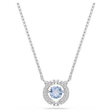 SWAROVSKI Una ネックレス クローバー ピンク ローズゴールド Una セット, ミックスカット, クローバー, ピンク, ローズ