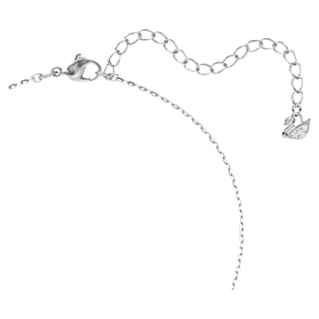 Swarovski Sparkling Dance Halskette, Rundschliff, Blau, Rhodiniert - Swarovski, 5279425