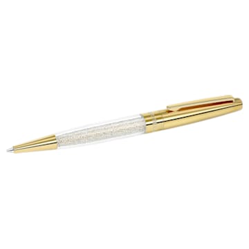 Crystalline Stardust Ballpoint Pen, Gold Plated - Swarovski, 5296362