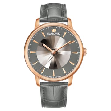 Atlantis automatic watch, Limited edition, Gray, Rose gold-tone finish - Swarovski, 5364203