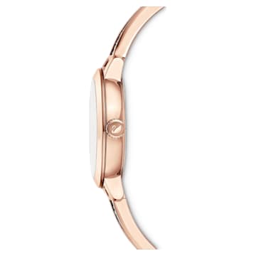 Reloj Cosmic Rock, Fabricado en Suiza, Brazalete de metal, Tono plateado, Acabado tono oro rosa - Swarovski, 5376092