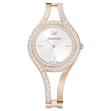 Eternal watch, Swiss Made, Metal bracelet, Gold tone, Champagne gold-tone finish - Swarovski, 5377563