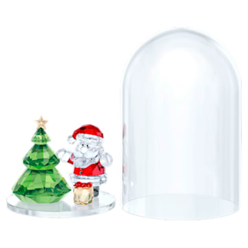 Glasglocke – Weihnachtsbaum & Santa - Swarovski, 5403170