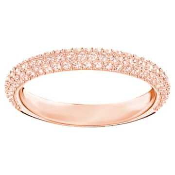Stone ring, Rose gold tone, Rose gold-tone plated - Swarovski, 5412011