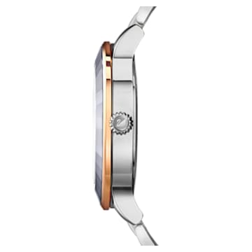 Octea Lux watch, Metal bracelet, Silver tone, Stainless steel - Swarovski, 5414429